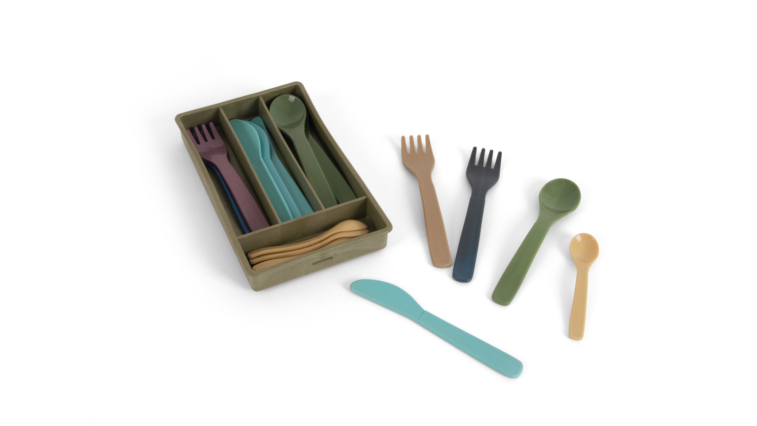 Green Bean Besteck-Set 17-teilig